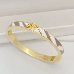 Tory Burch Enamel Inlay Bracelet